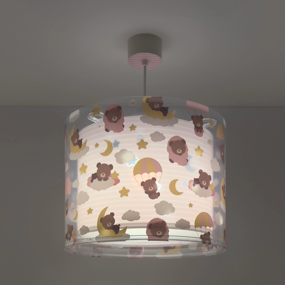 Suspension chambre d’enfant Baby Teddy rose Dalber 8420406415727