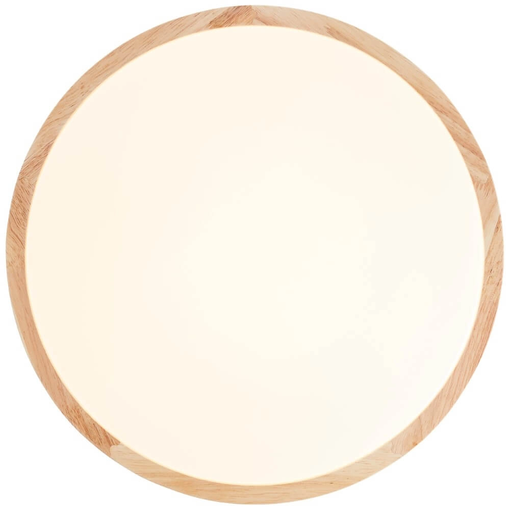 Plafonnier en bois Laskos Ø 38 cm Brilliant 4004353396236