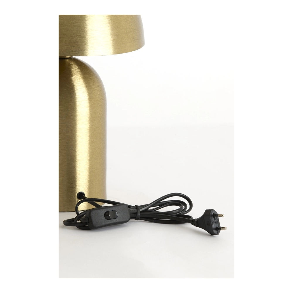 Lampe de table de conception Tolima Or massif Ø 23cm Light & Living 8717807837853