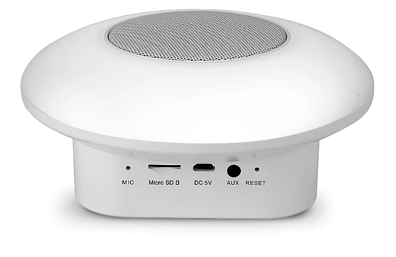 Lampe de table Disc RGB blanche