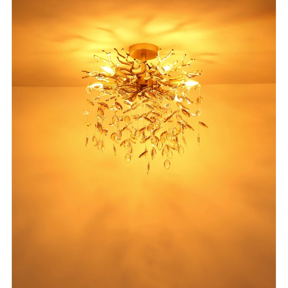 Lampe de plafond Queena or Ø 50cm Globo 9007371531653