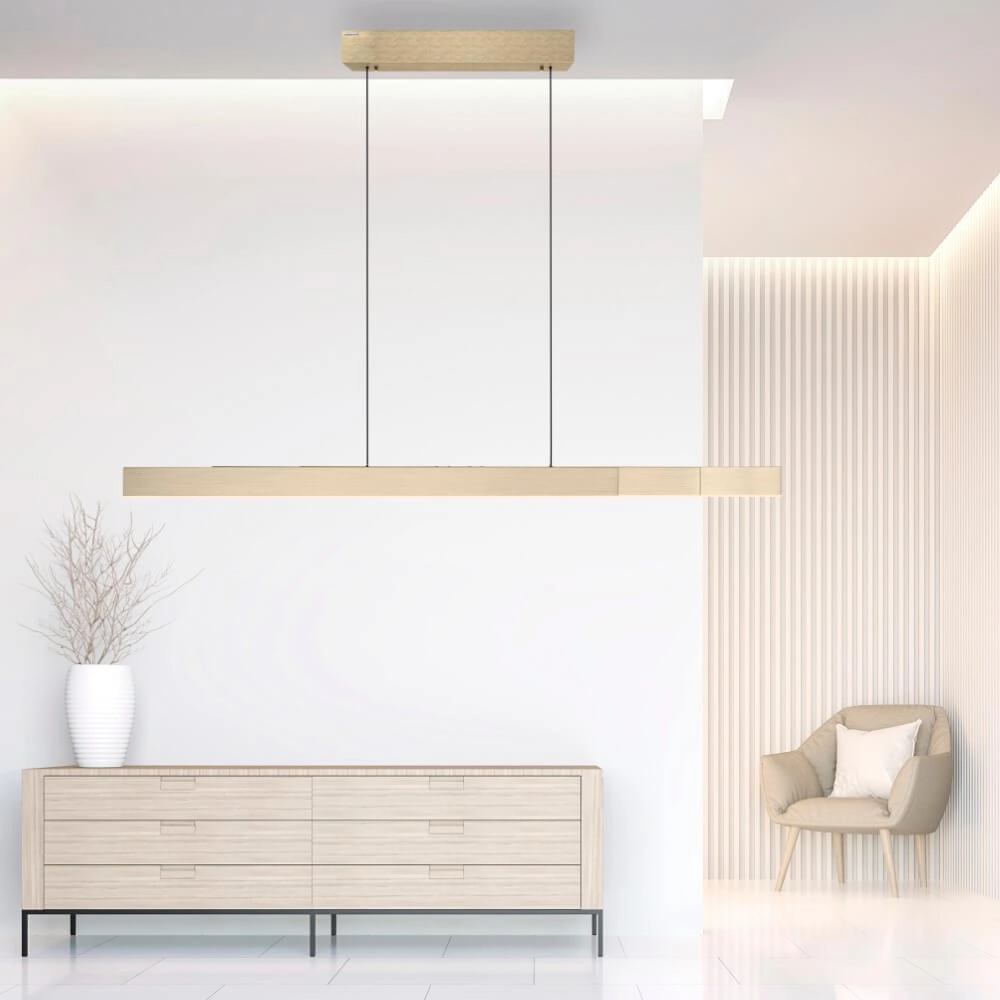 Lampe suspendue design Pure Moto-Rise laiton Paul Neuhaus 4012248371626