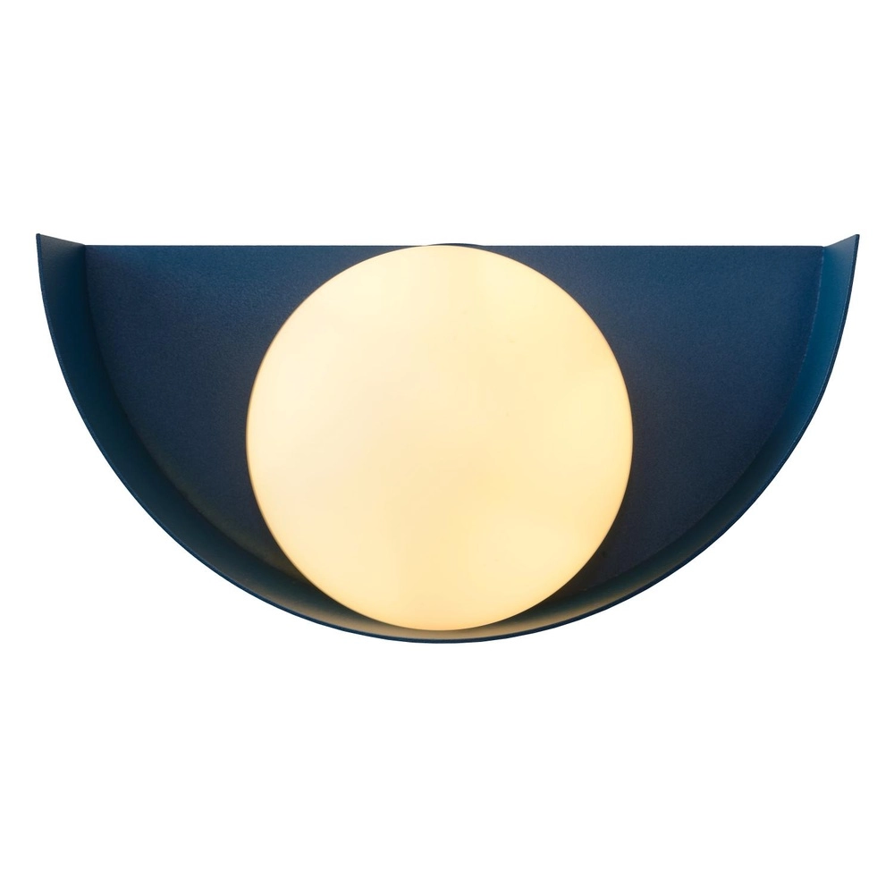 Lampe murale de conception Benni bleu Lucide 5411212451859