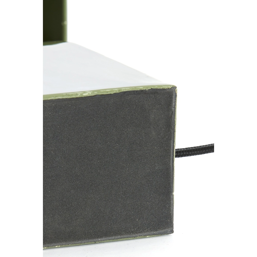 Lampe de bureau vert clair Cardona avec or - 1x E27 Light & Living 8717807816261