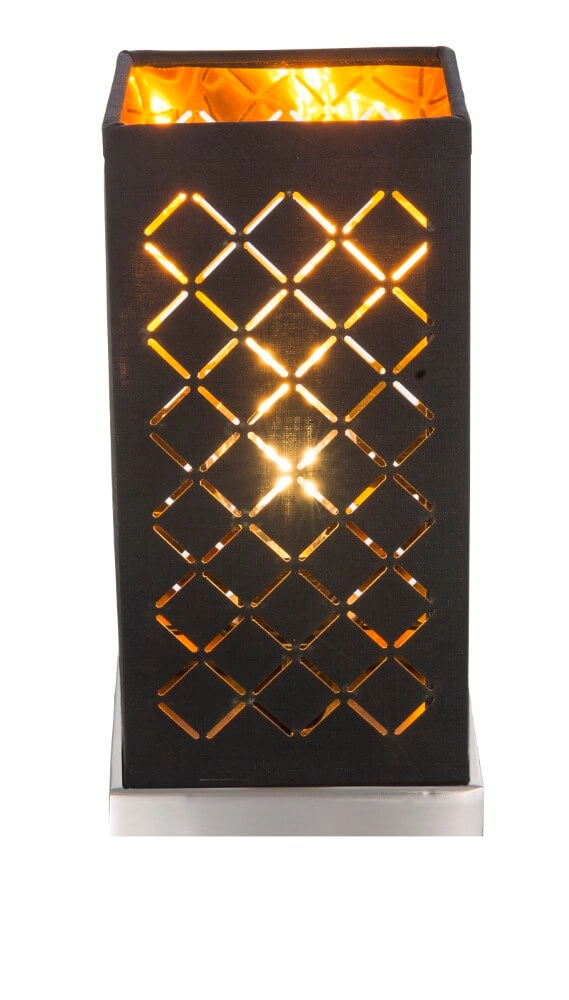 Lampe de table design Clarke carré de 25 cm