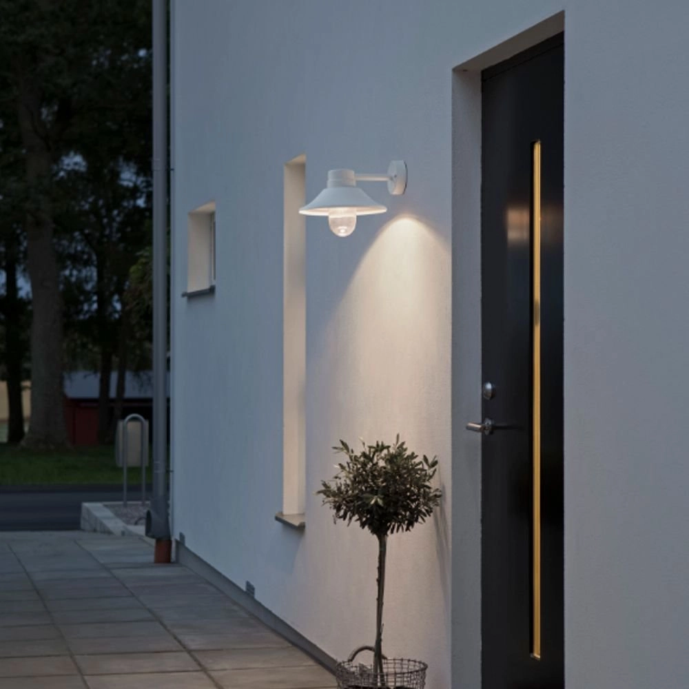 LED lampe d'extérieur Vega 8w - 3000K blanc mat KonstSmide 7318304122506