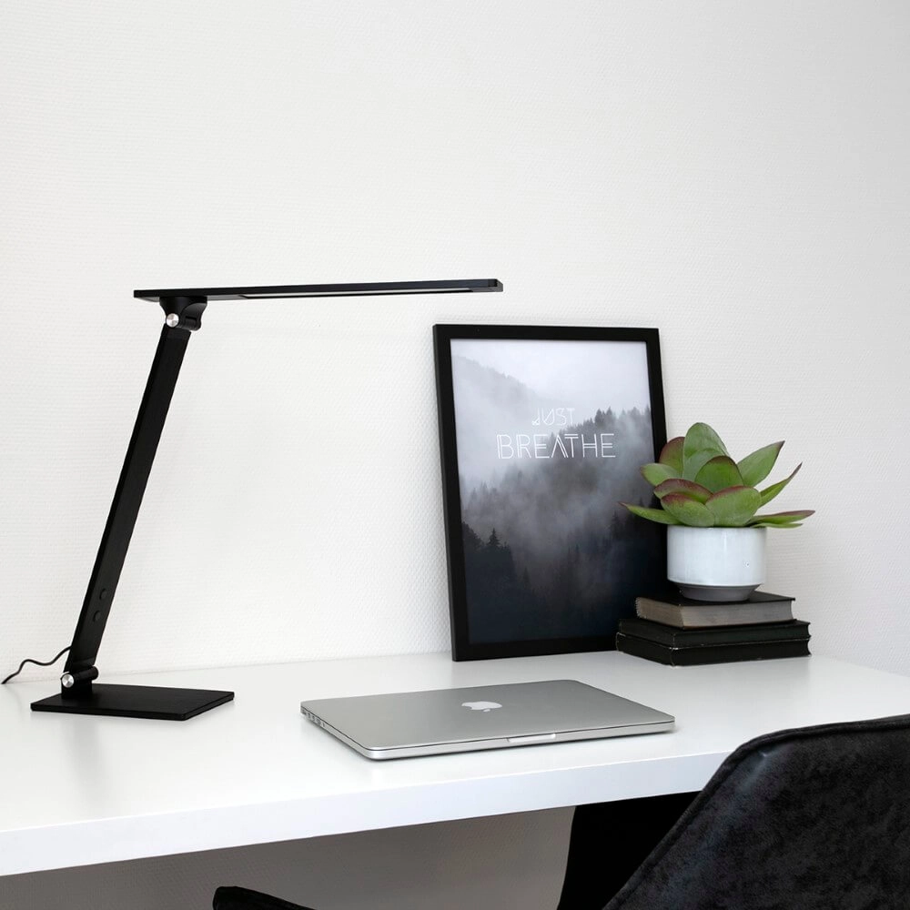 Lampe de bureau Serenade LED noir Steinhauer 8712746132632
