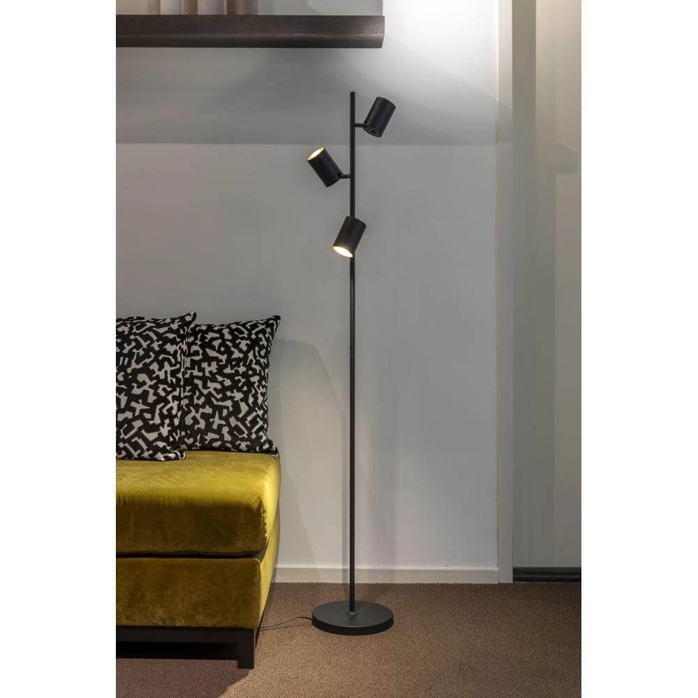 Lampadaire Megano noir 3 lumières Artdelight 8720701100671