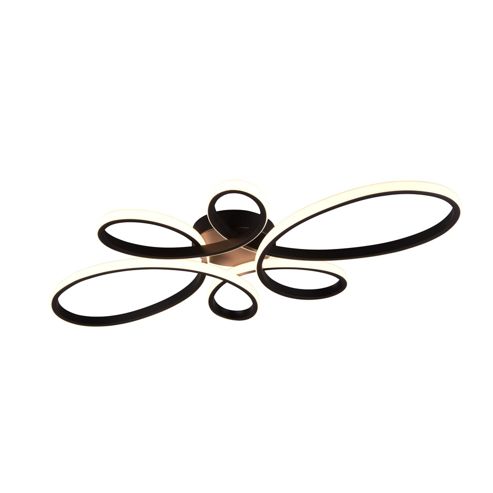 Plafonnier design Fly noir