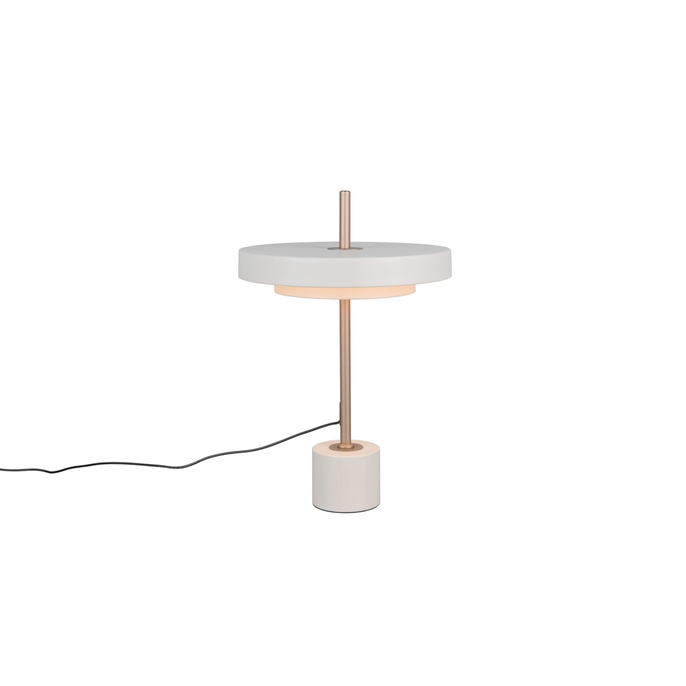 Lampe de table design Keaton blanc Lampe de table design Keaton blanc
