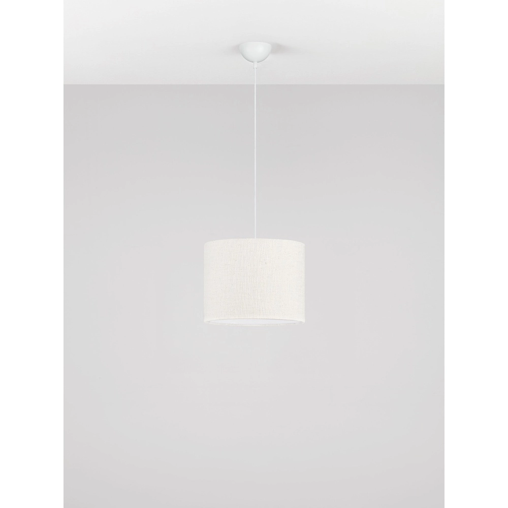 Lampe pendante en lin Karen Ø 30cm Lyora 5212017493941