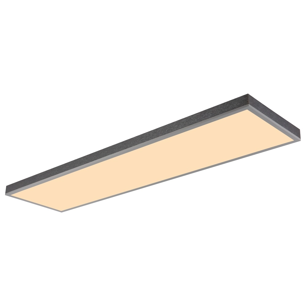 Lampe de plafond à design Doro 120 cm gris argenté Globo 9007371531547