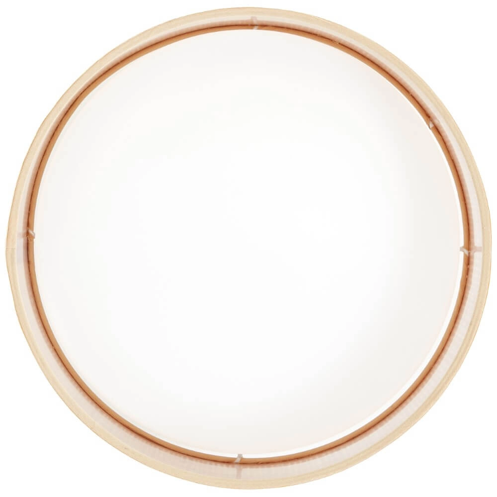 Plafonnier Zoe blanc avec couleur naturelle Brilliant 4004353421617