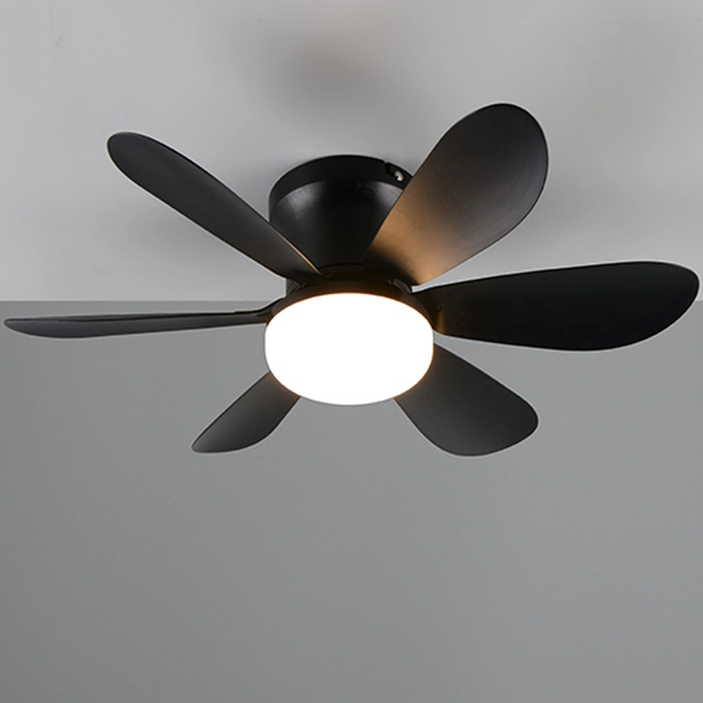 Éventail noir Lund Plafond Trio 4017807643732