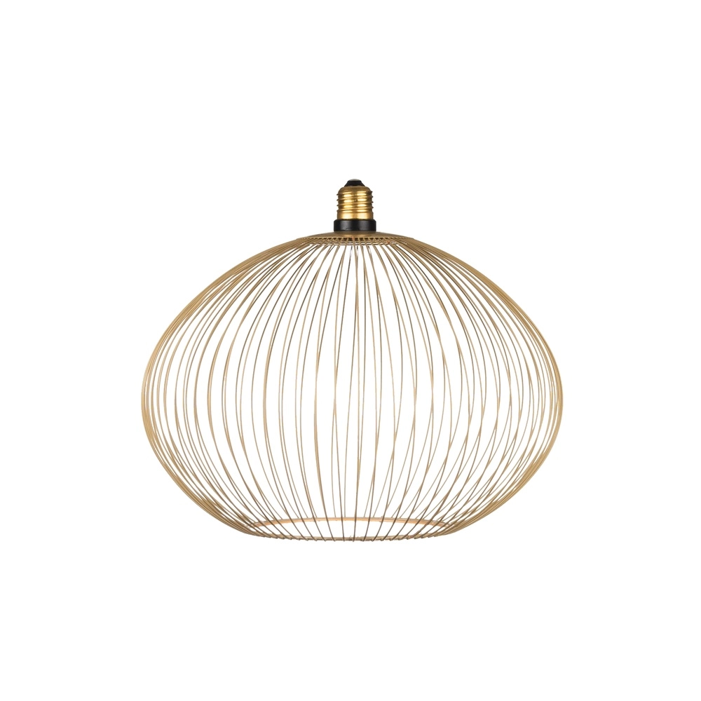 Source lumineuse unique Floating Filo sable - 6W - E27 - 450 lm - 2200K - Ø 30 cm