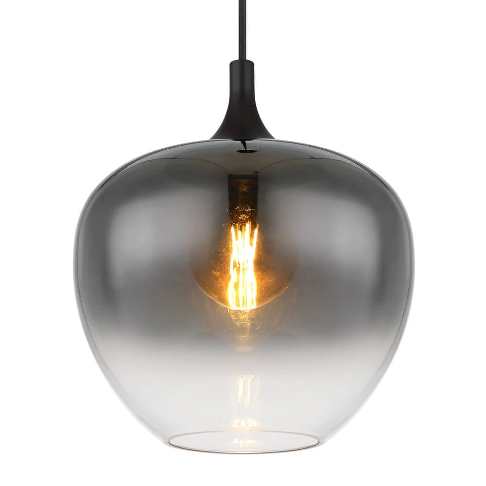 Suspension ronde Maxy Ø 29cm noir Globo 9007371441396