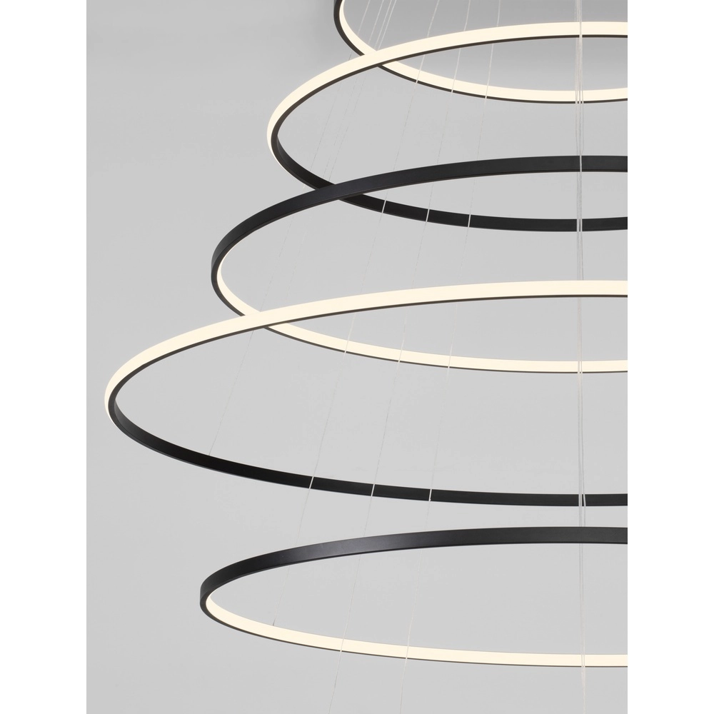 Suspension design Maelo noir Ø 150cm Lyora 5212017479747