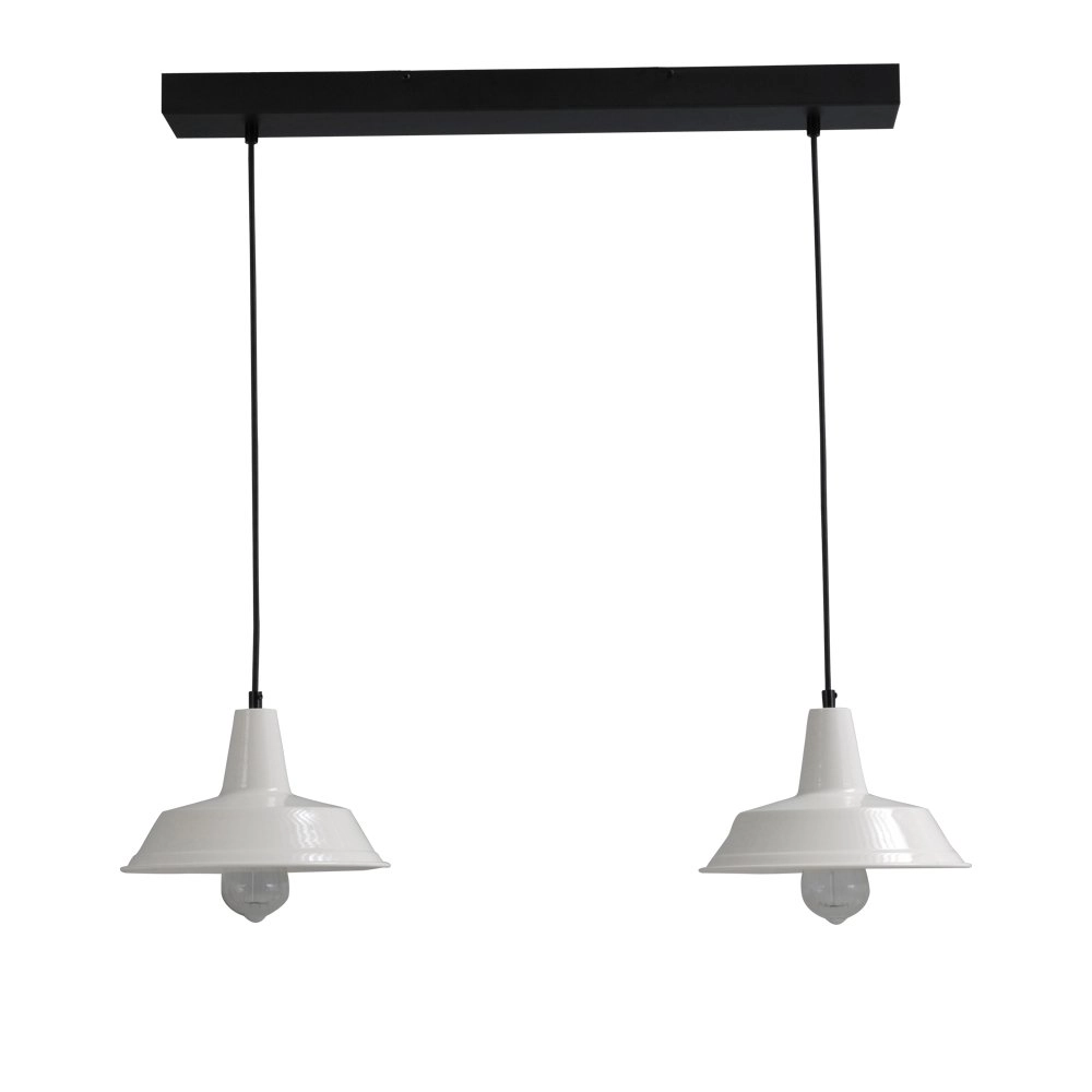 Lampe de salle à manger Industria 2x25 Vintage