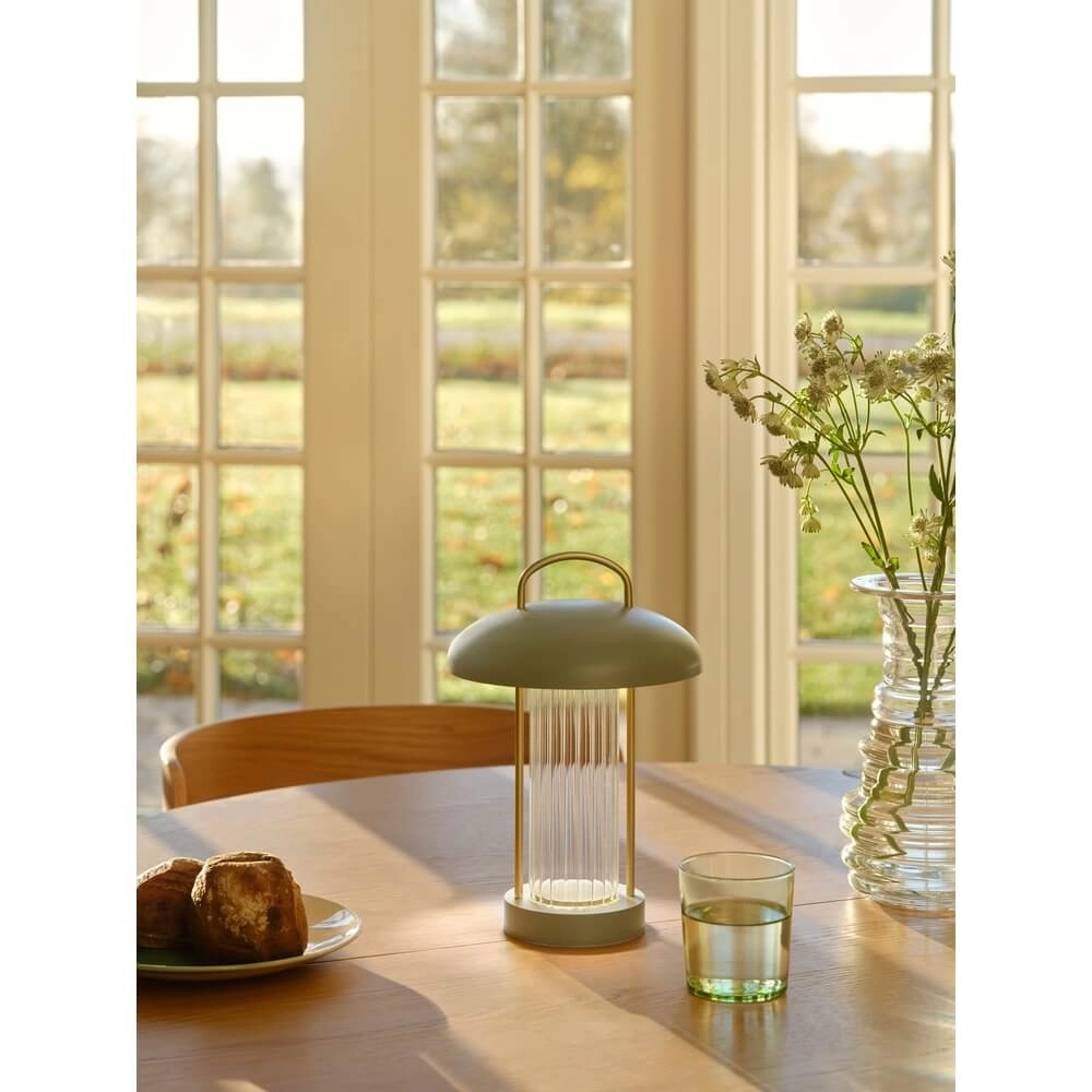 Lampe de table Mirano Vert rechargeable Nordlux 5704924024610