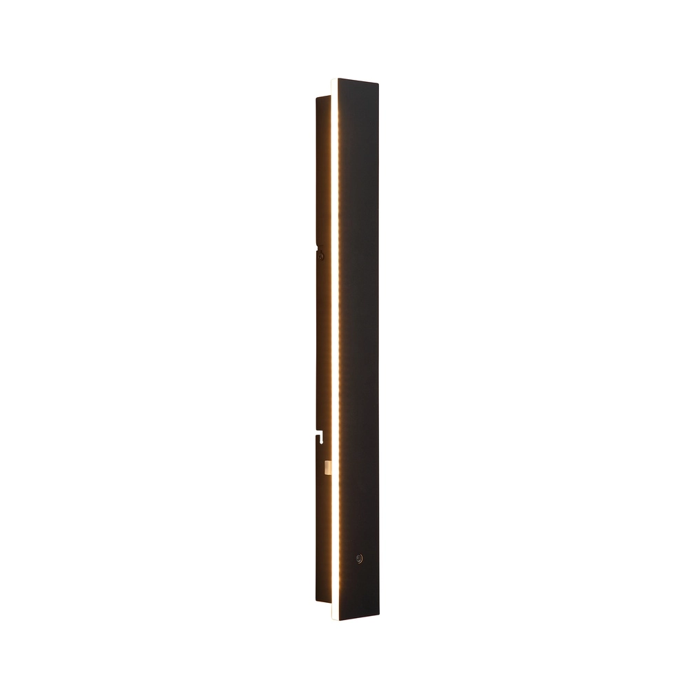 Lampe murale de conception Black Line Noir 60 cm