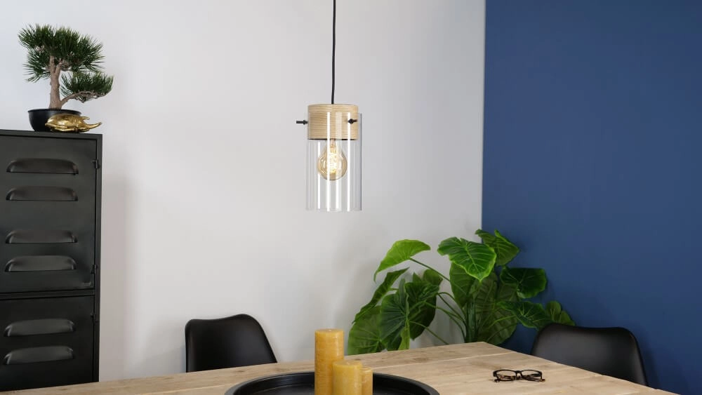 Lampe à suspension en verre Madreselva 14 cm Eglo 9002759435455