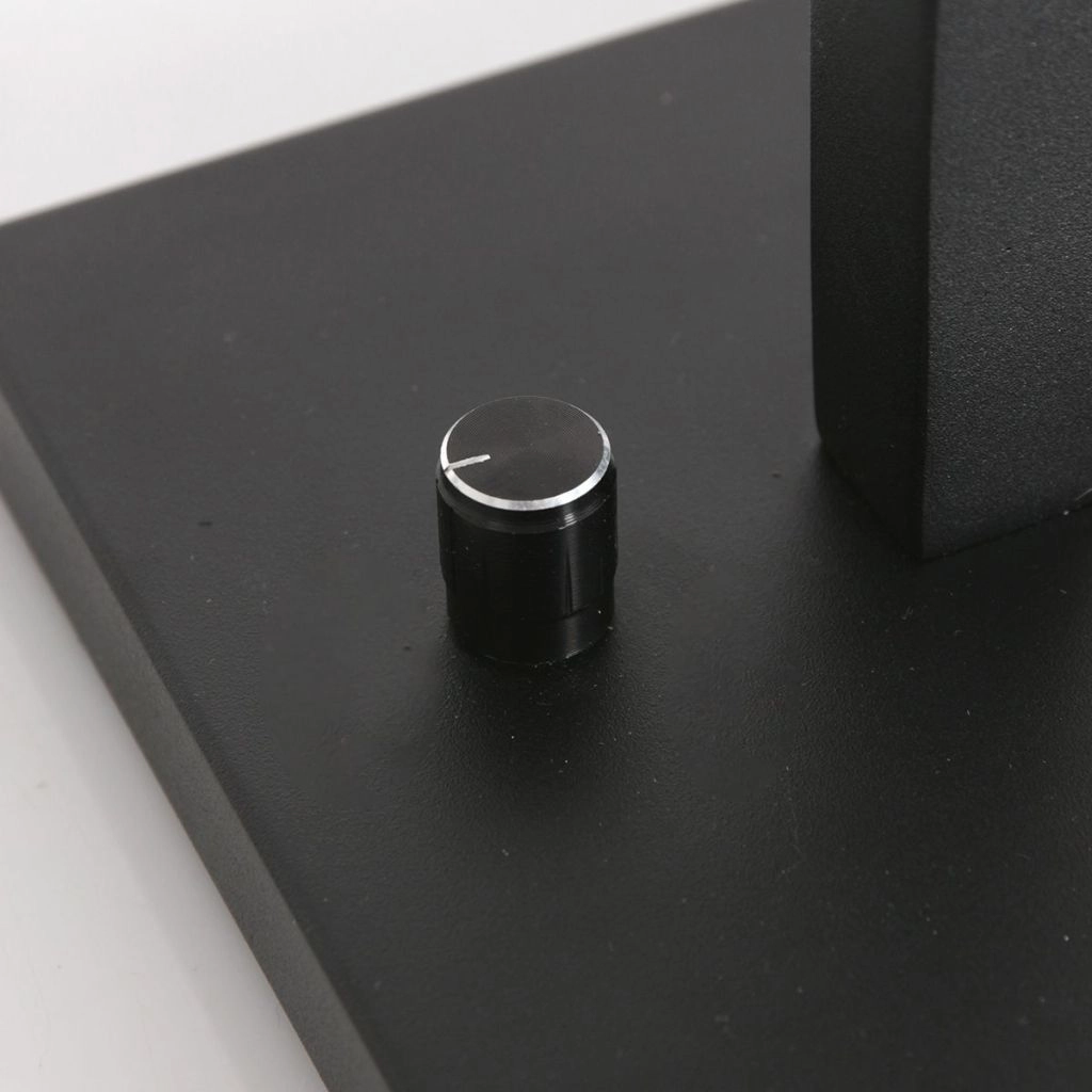 Lampe de table noire Stang avec un chapeau en liège Ø20cm Steinhauer 8712746180541