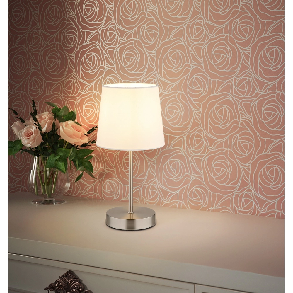 Lampe de table Joris nickel Globo 9007371586516