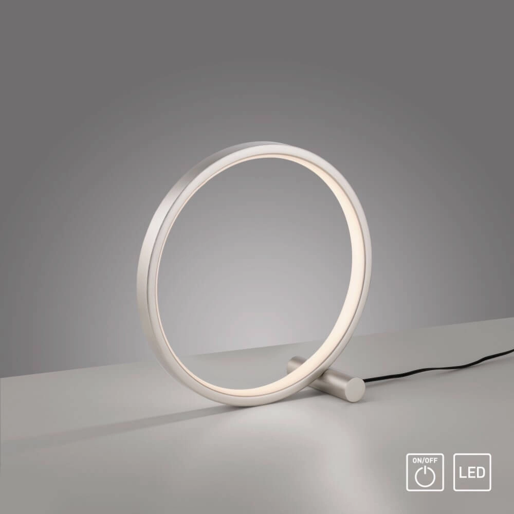 Lampe de table Mini Ritus argent Just Light 4043689002084