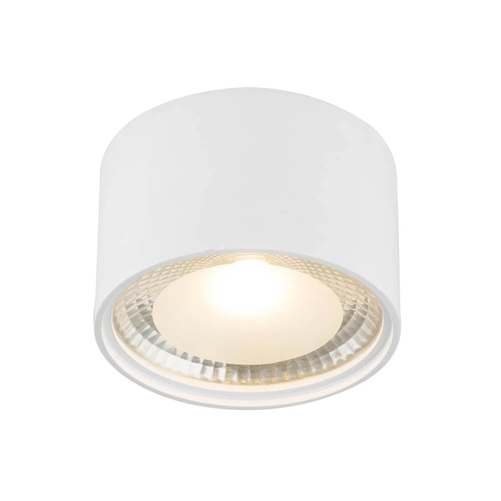 Plafonnier Serena Ø 11,3cm blanc