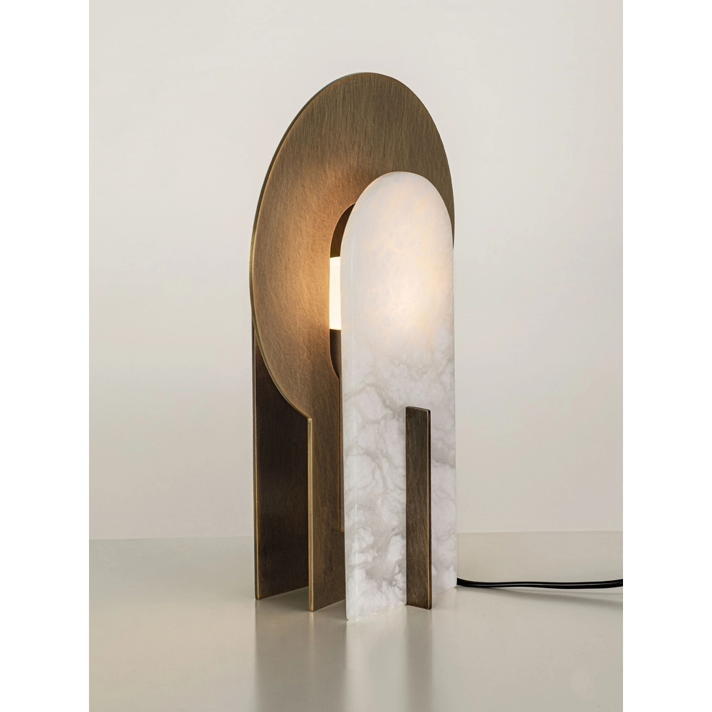 Lampe de table de conception Aviel Laiton ancien Lyora 5212063503809