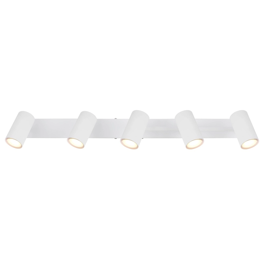 Lampe de plafond à 5 lumières Robby Blanc Globo 9007371430581