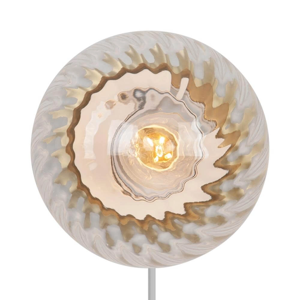 Applique murale en verre Chisell laiton Nordlux 5704924015663