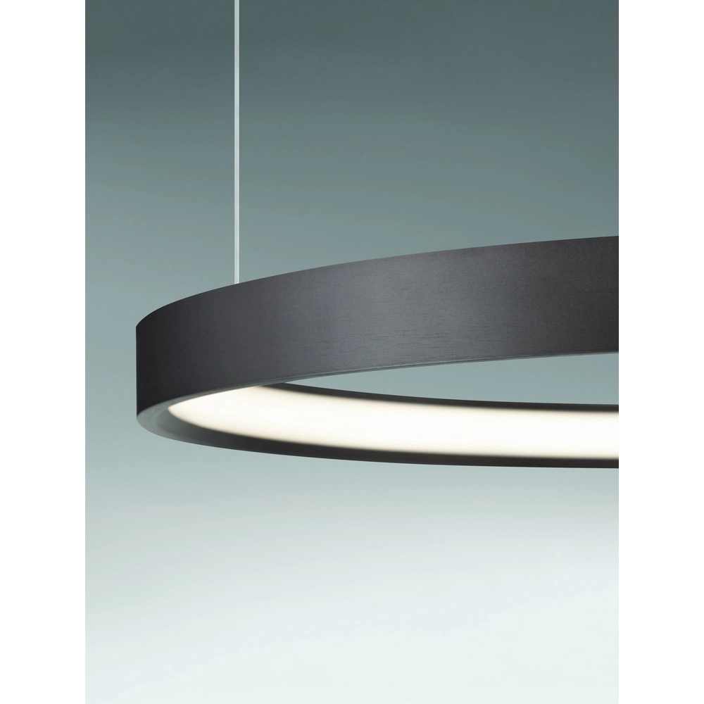 Suspension élégante Perrine Ø 60cm marron café Lyora 5212017438935