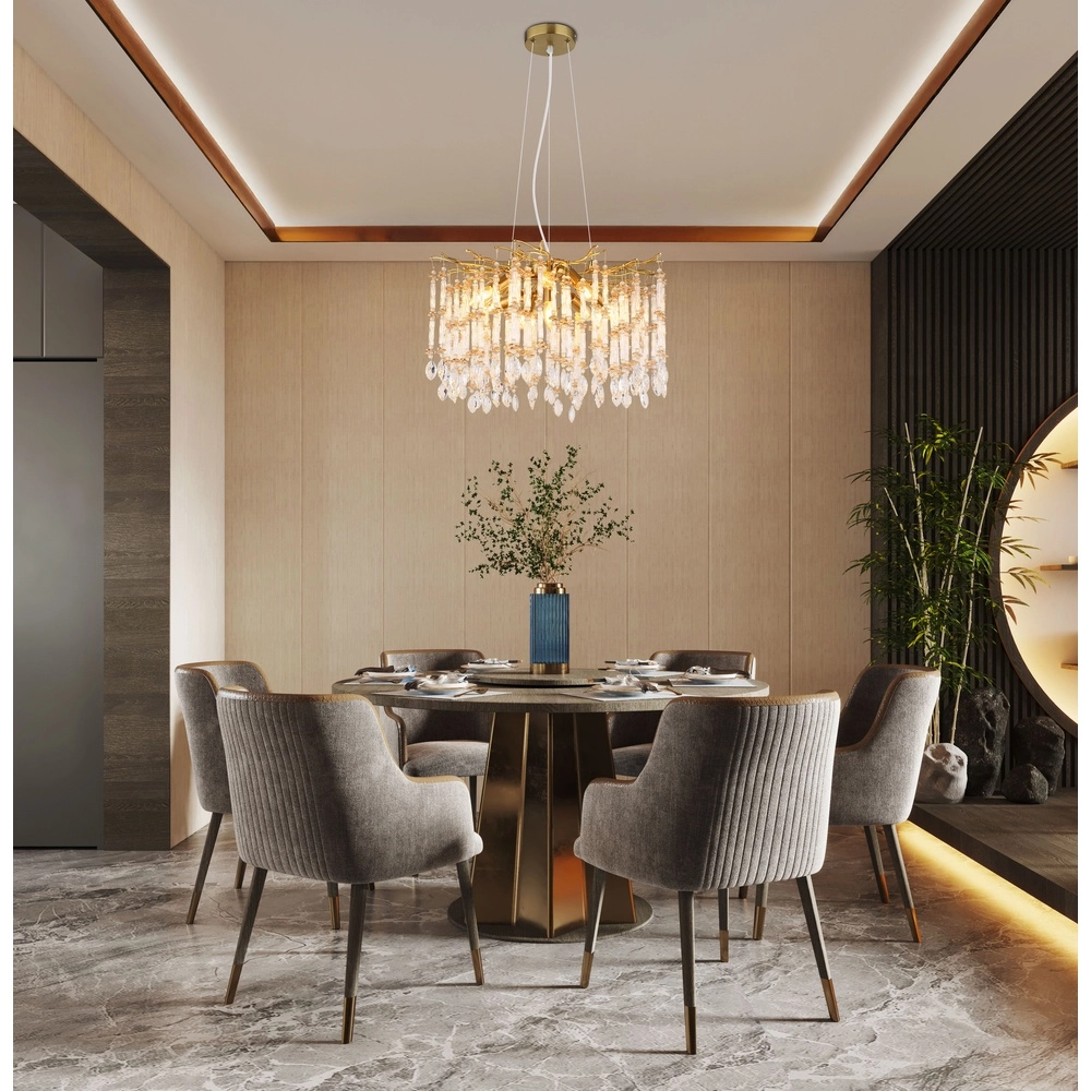 Lampe suspendue Gloria Ø 60 cm d’or Globo 9007371569984