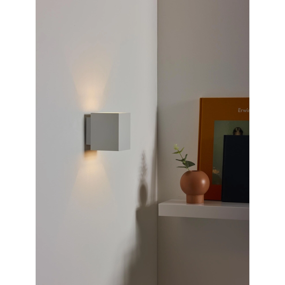Lampe murale Xera 8 cm de blanc Lucide 5411212233677