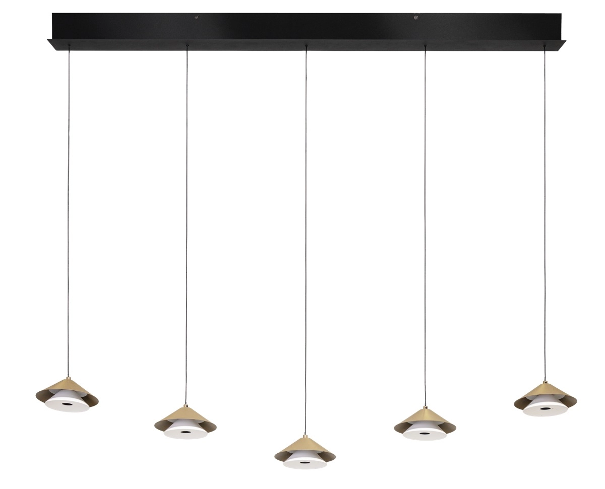 Lumière suspendue LED de salle à manger Jens LED 5x