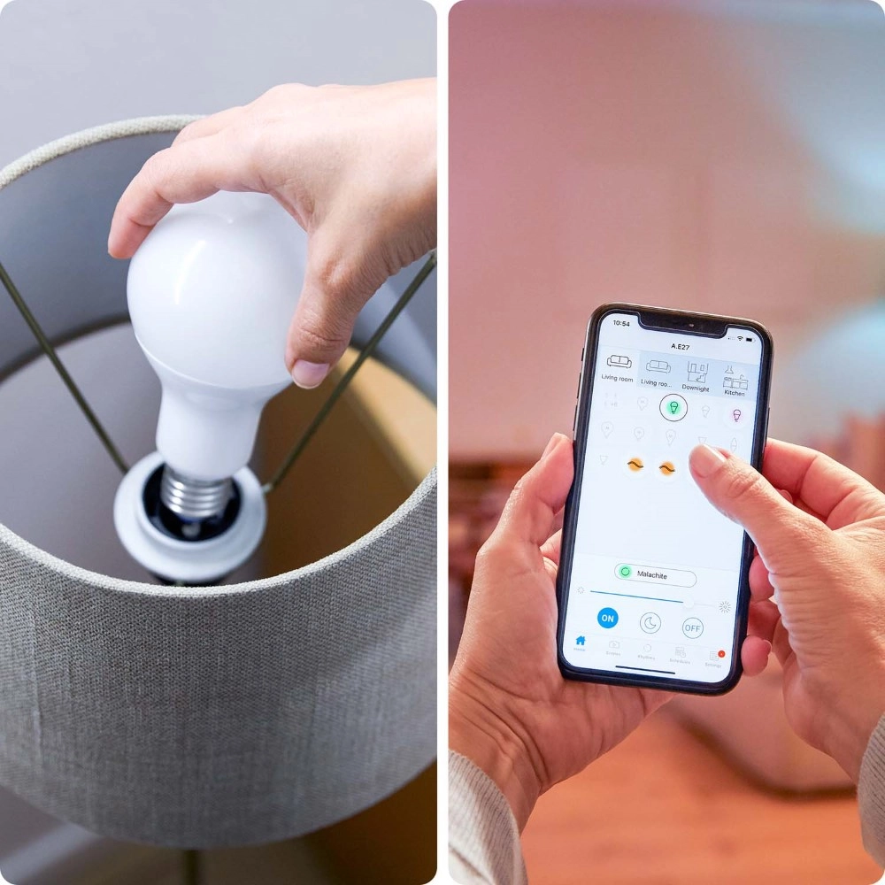 Source de lumière 11W - E27 - Led 2200-6500K WiZ 8718699786359