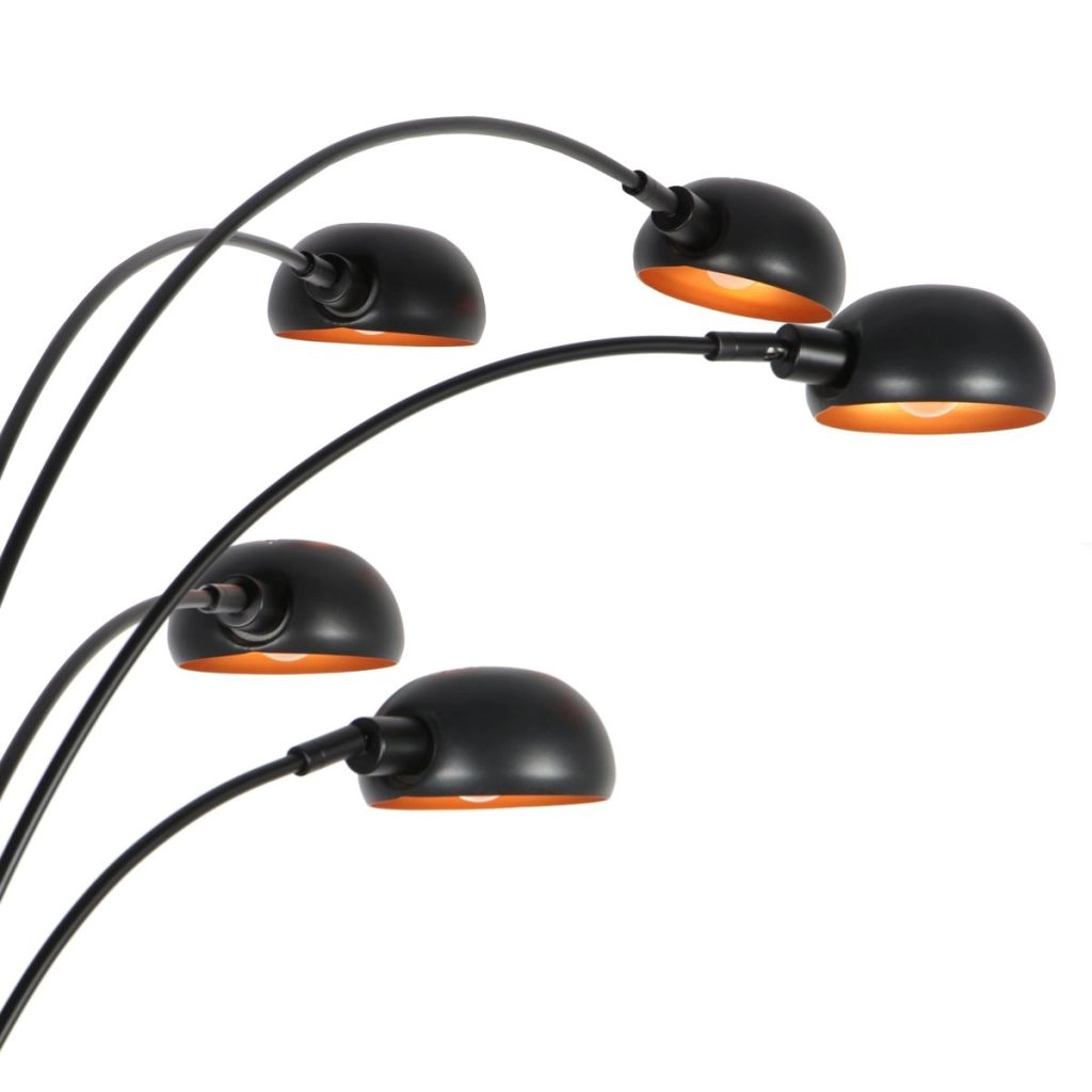 Lampe de pied Pentra Noir Steinhauer 8712746187830