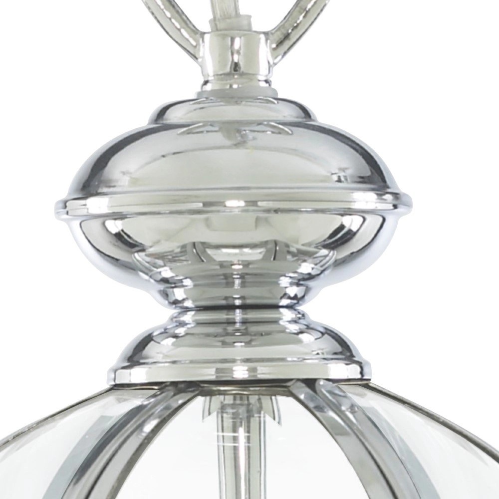 Lanterne classique Lanterns 18cm gris chromé Searchlight 5013874321879
