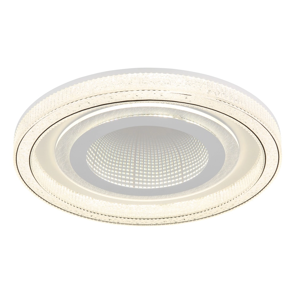 Lampe de plafond Alsuna Blanc avec un effet unique