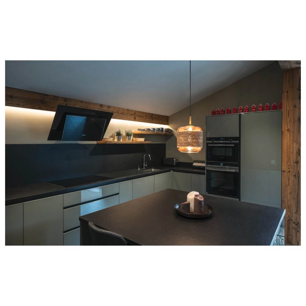 Lampe suspendue Pantilo Rope 20 verre ambré - Ø 19,5cm SLV 4024163280921