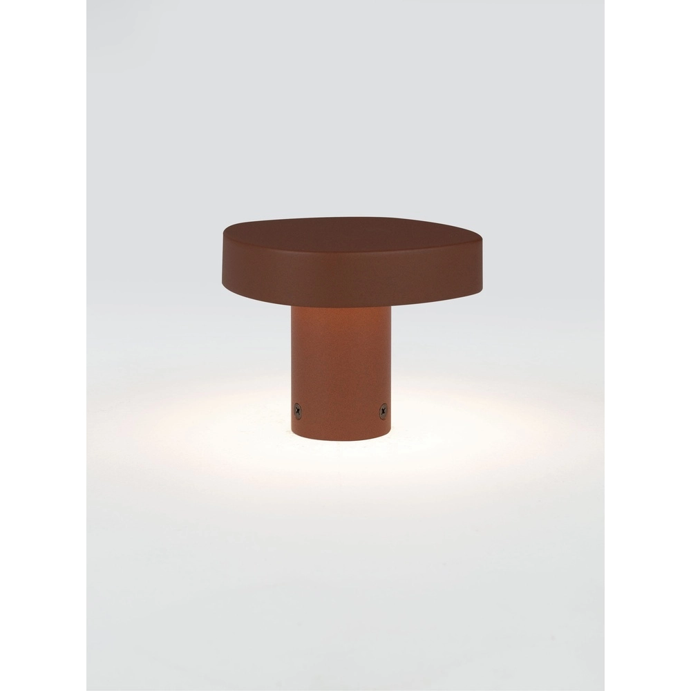 Lampe de jardin conçue Balic 10 cm brun rouille Lyora 5212017497161