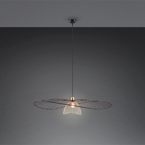 Lampe suspendue Lauris Ø 100cm noir Trio 4017807678093