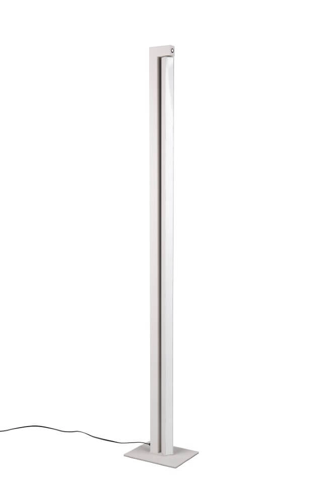 Lampadaire LED Seeker 130 cm - blanc Trio 4017807615708