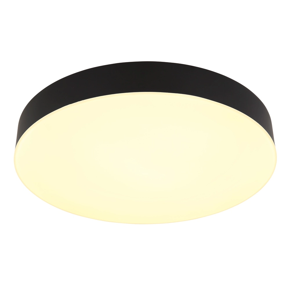 Éclairage de plafond Matthew design noir Ø 30cm Globo 9007371453207