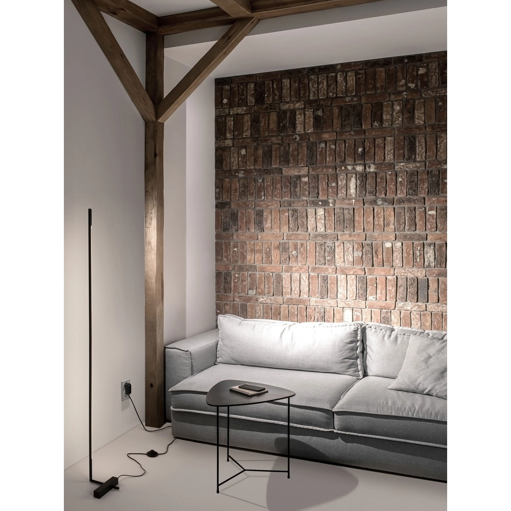 Lampe de pied Raccio noir 140cm Lyora 5212017420503