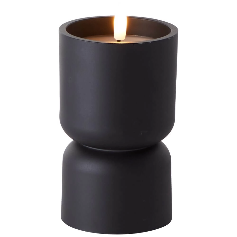 Lampe bougie Lovere noir 15cm Lampe bougie Lovere noir 15cm