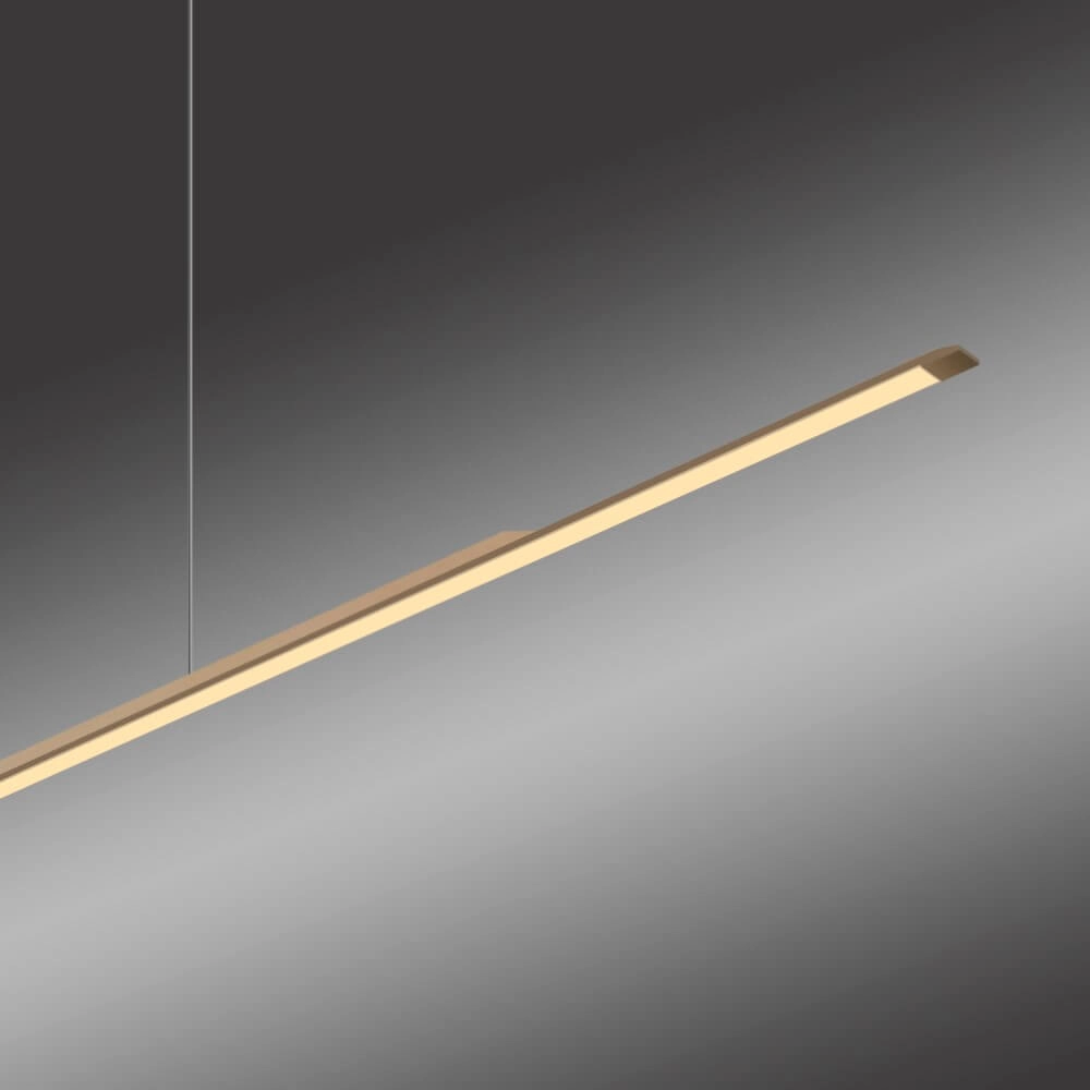Lampe suspendue design Pure Surface bronze 160cm Paul Neuhaus 4012248384190
