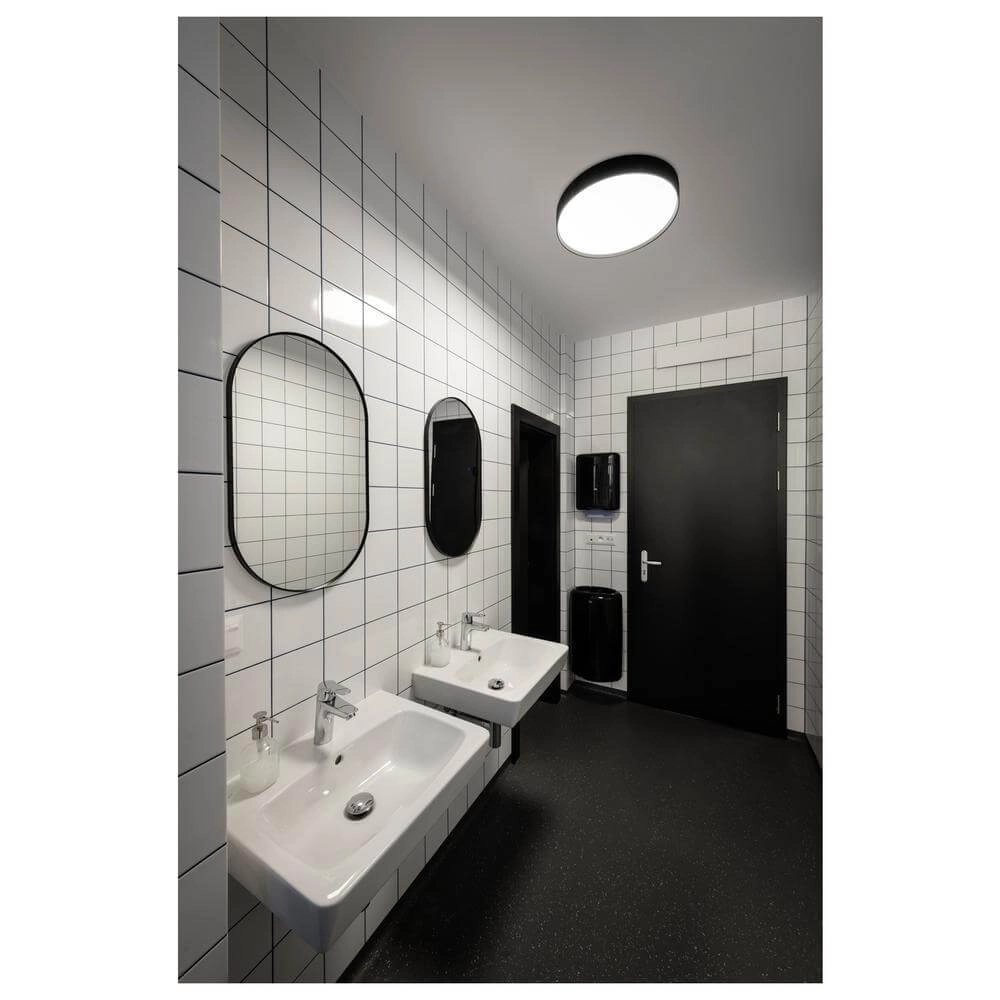 Plafonnier Decona 42 noir Ø 42cm SLV 4024163298179