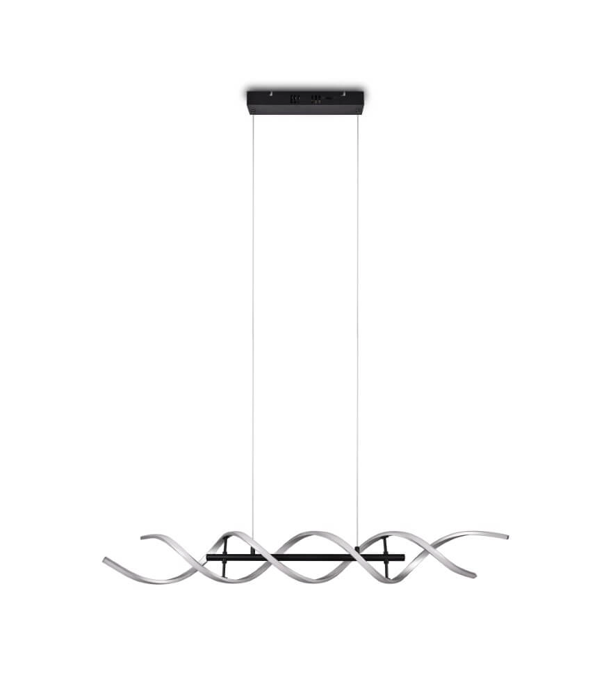 Lampe à suspension LED design Sequence métal brossé Trio 4017807540710